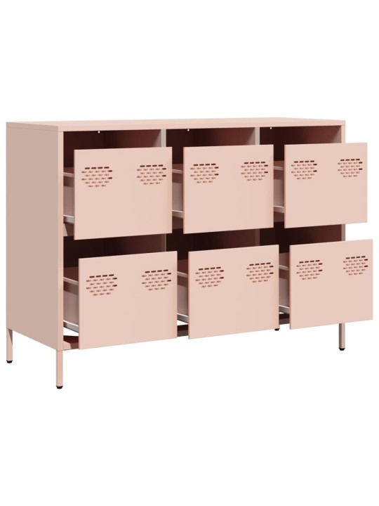 Senkki pinkki 101,5x39x73,5 cm kylmävalssattu teräs