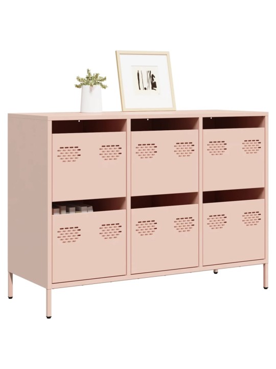 Senkki pinkki 101,5x39x73,5 cm kylmävalssattu teräs