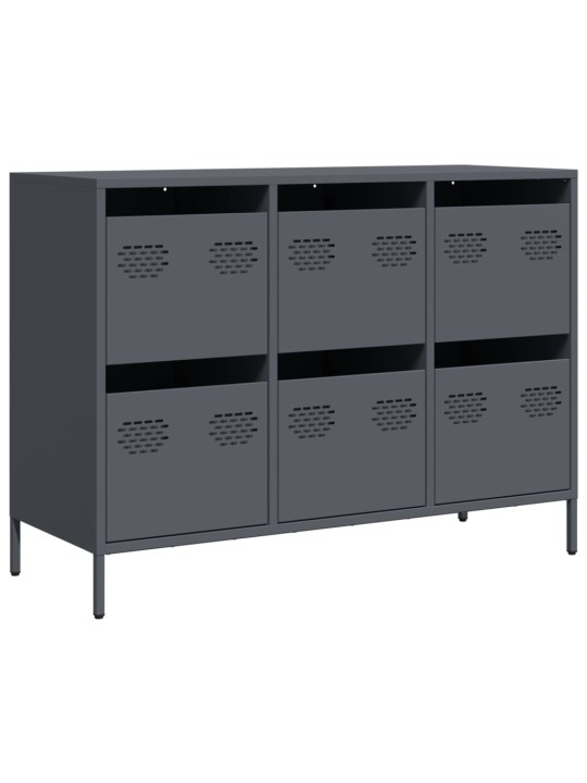 Senkki antrasiitti 101,5x39x73,5 cm kylmävalssattu teräs