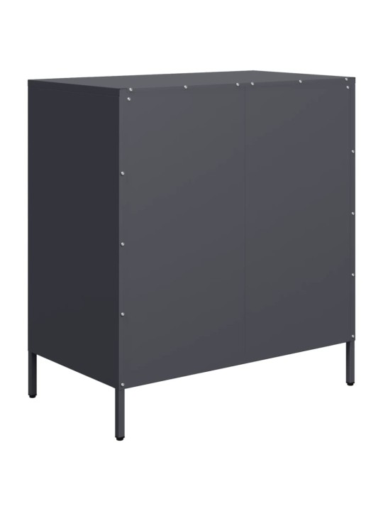 Senkki antrasiitti 68x39x73,5 cm kylmävalssattu teräs
