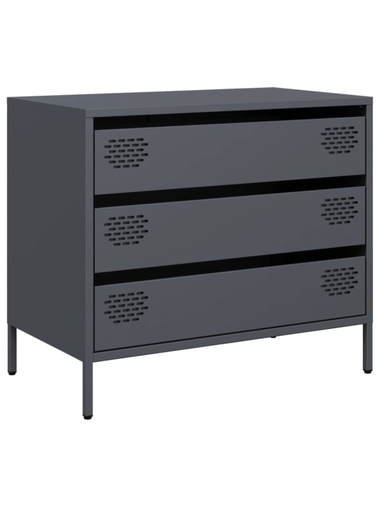 Senkki antrasiitti 68x39x58,5 cm kylmävalssattu teräs