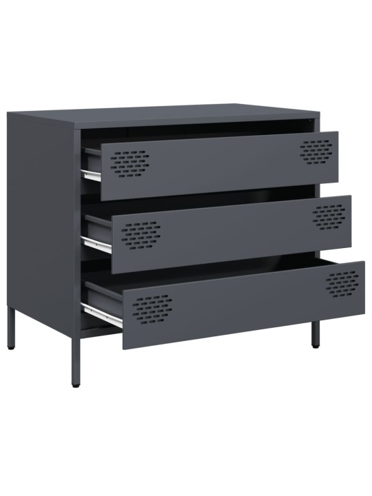 Senkki antrasiitti 68x39x58,5 cm kylmävalssattu teräs