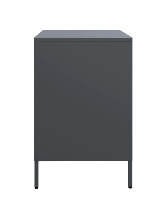 Senkki antrasiitti 68x39x58,5 cm kylmävalssattu teräs