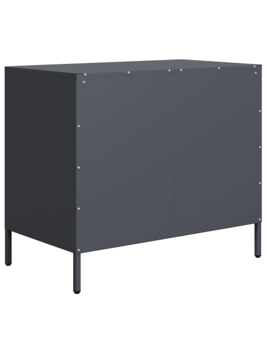 Senkki antrasiitti 68x39x58,5 cm kylmävalssattu teräs