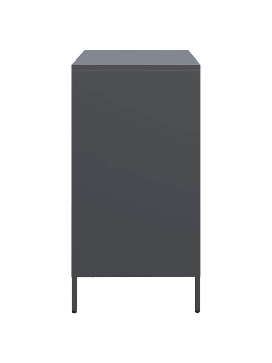 Senkki antrasiitti 68x39x73,5 cm kylmävalssattu teräs