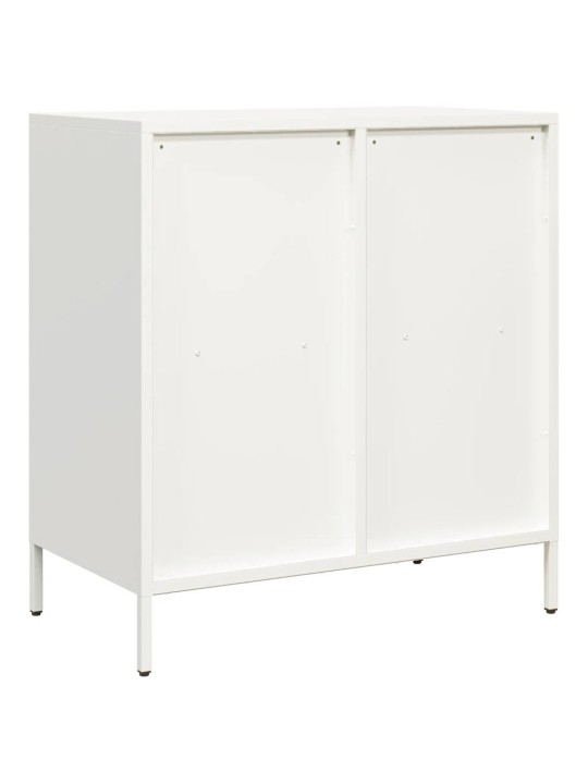 Senkki valkoinen 68x39x73,5 cm kylmävalssattu teräs