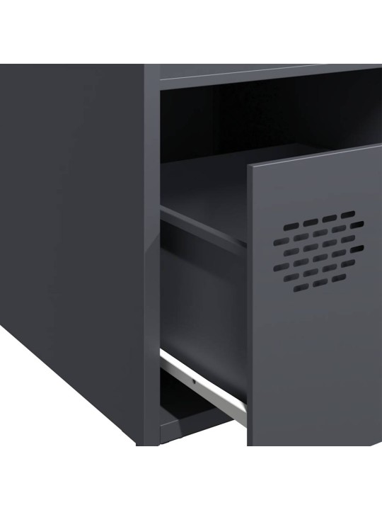 Highboard antrasiitti 35x39x103,5 cm teräs