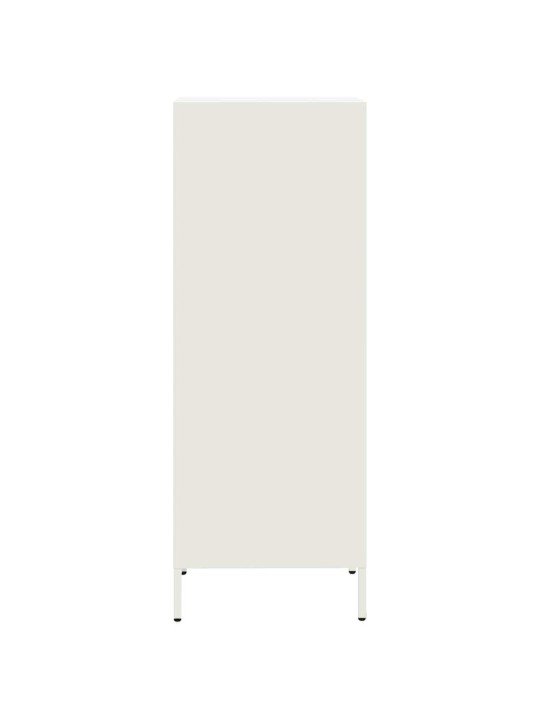 Highboard valkoinen 35x39x103,5 cm teräs