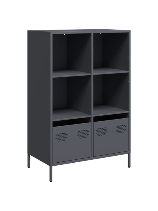 Highboard antrasiitti 68x39x103,5 cm teräs