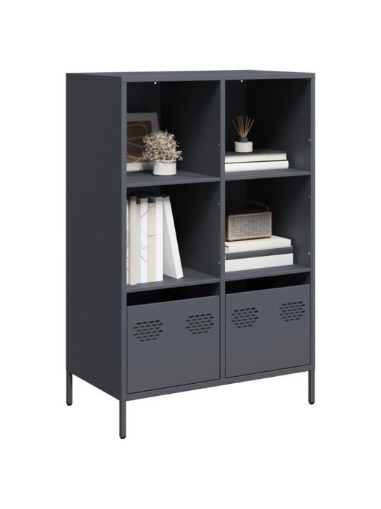 Highboard antrasiitti 68x39x103,5 cm teräs