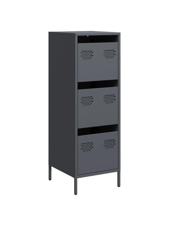 Highboard antrasiitti 39x35x103,5 cm terästä