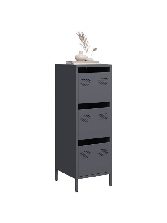 Highboard antrasiitti 39x35x103,5 cm terästä