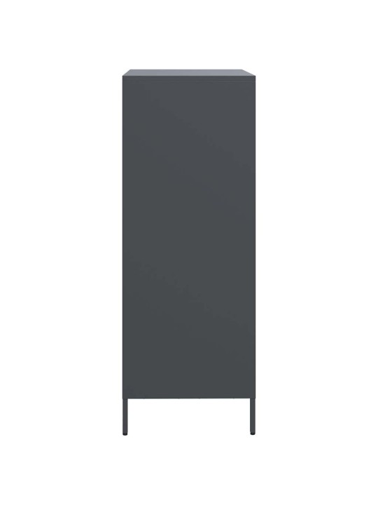 Highboard antrasiitti 68x39x103,5 cm teräs