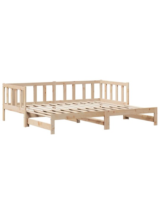 Vuodesohva rullilla ja laatikoilla ei patjaa 90x190 cm