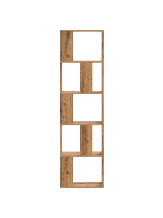 Kirjahylly 5 tasoa artesaani tammi 45x23,5x162,5 cm puu
