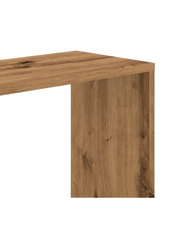 Kirjahylly 5 tasoa artesaani tammi 45x23,5x162,5 cm puu