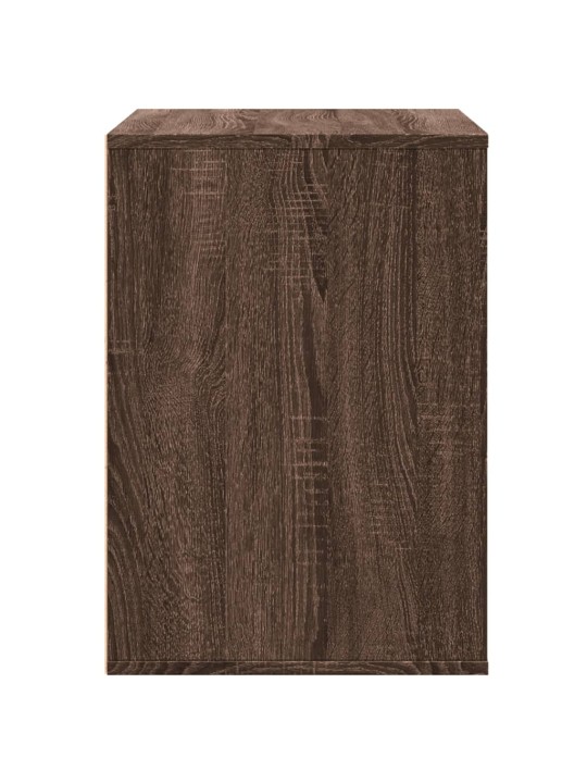 Kulmalipasto ruskea tammi 80x41x58 cm tekninen puu