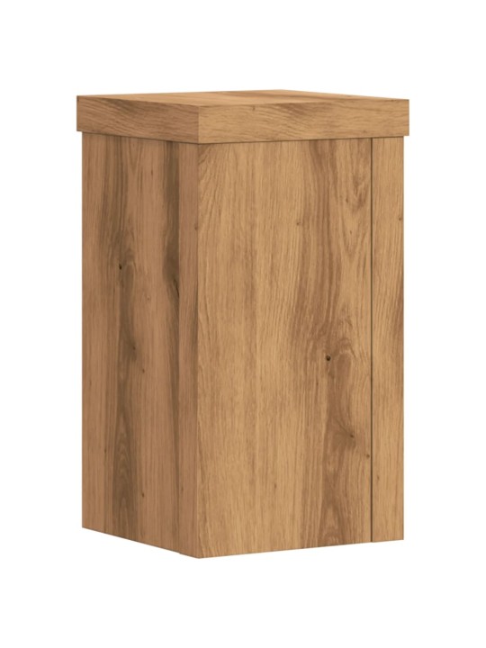 Kasvitelineet 2 kpl artesaani tammi 10x10x18 cm tekninen puu