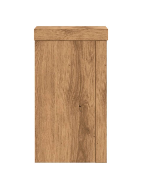Kasvitelineet 2 kpl artesaani tammi 10x10x18 cm tekninen puu