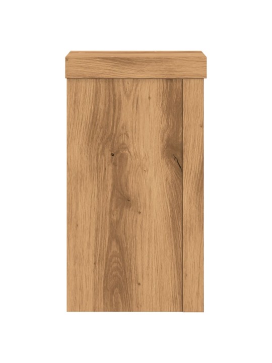 Kasvitelineet 2 kpl artesaani tammi 10x10x18 cm tekninen puu