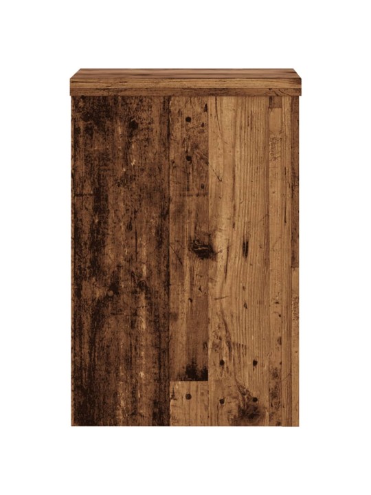 Kasvitelineet 2 kpl vanha puu 20x20x30 cm tekninen puu