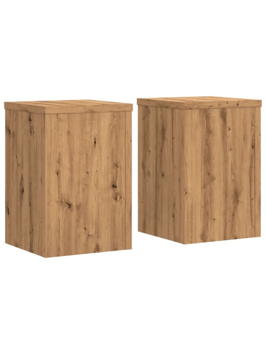 Kasvitelineet 2 kpl artesaani tammi 20x20x30 cm tekninen puu