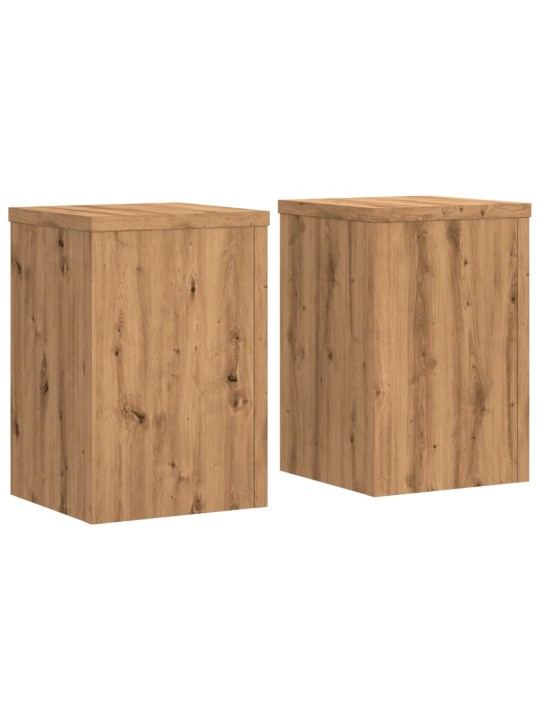 Kasvitelineet 2 kpl artesaani tammi 25x25x35 cm tekninen puu