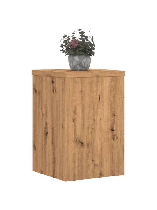 Kasvitelineet 2 kpl artesaani tammi 25x25x35 cm tekninen puu