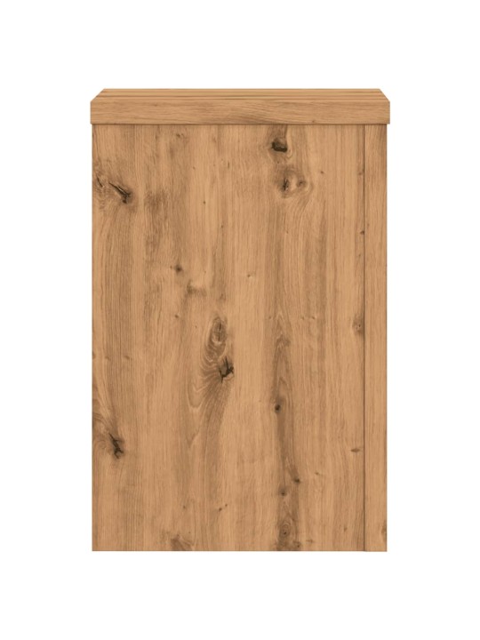 Kasvitelineet 2 kpl artesaani tammi 25x25x35 cm tekninen puu