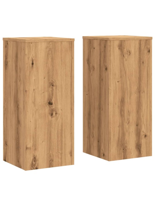 Kasvitelineet 2 kpl artesaani tammi 30x30x70 cm tekninen puu