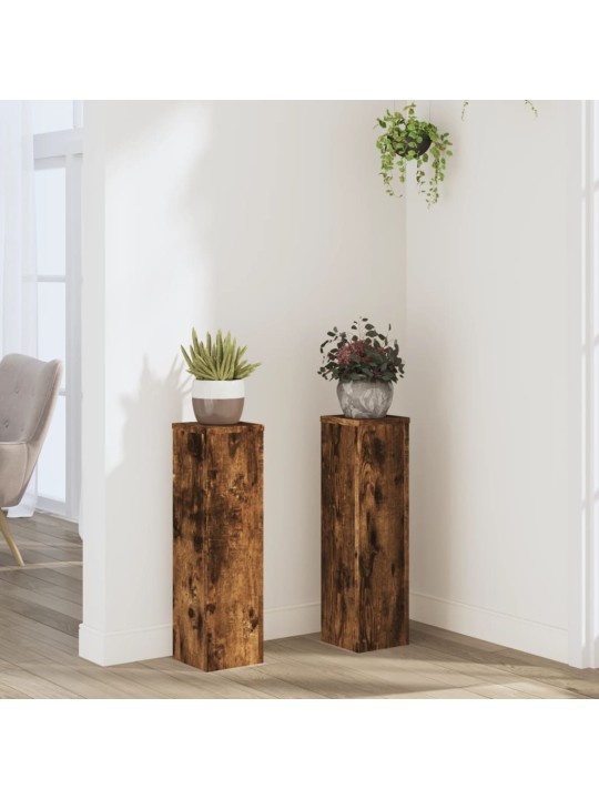 Kasvitelineet 2 kpl savutammi 17x17x60 cm tekninen puu