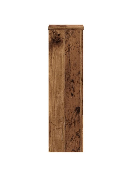 Kasvitelineet 2 kpl vanha puu 17x17x60 cm tekninen puu