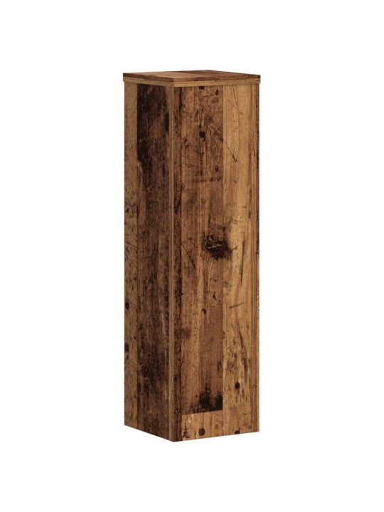 Kasvitelineet 2 kpl vanha puu 17x17x60 cm tekninen puu