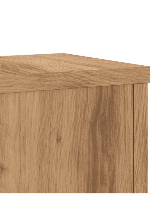 Kasvitelineet 2 kpl artesaani tammi 17x17x60 cm tekninen puu