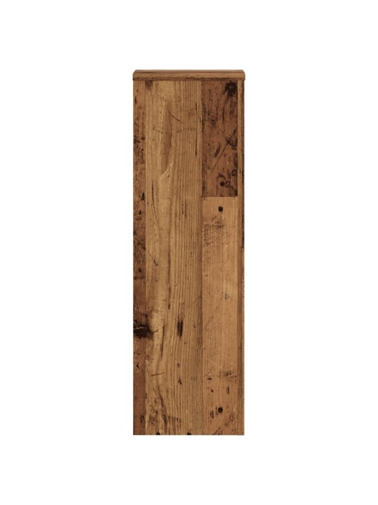 Kasvitelineet 2 kpl vanha puu 25x25x80 cm tekninen puu