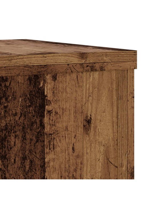 Kasvitelineet 2 kpl vanha puu 25x25x80 cm tekninen puu