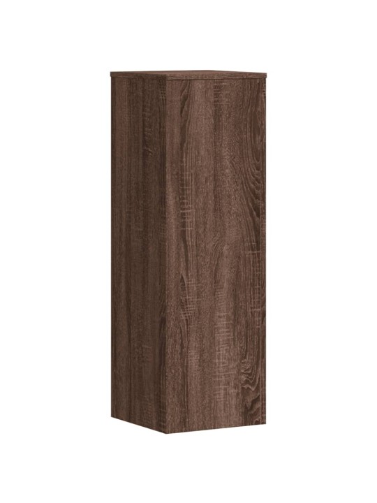 Kasviteline ruskea tammi 33x33x100 cm tekninen puu