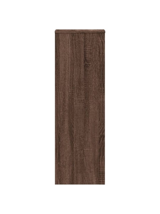 Kasviteline ruskea tammi 33x33x100 cm tekninen puu