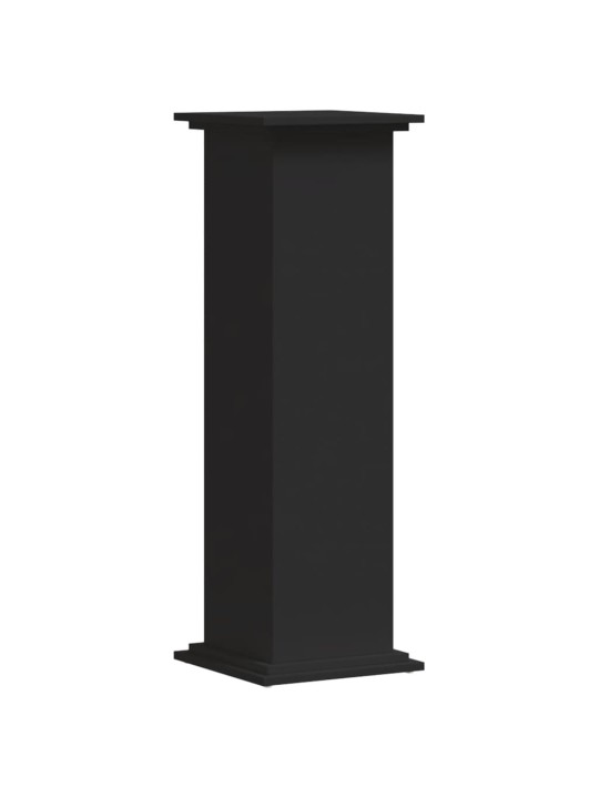 Kasviteline musta 33x33x100 cm tekninen puu