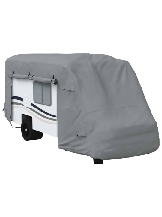 Asuntoauton päälliset harmaa 570x235x275 cm kuitukangas
