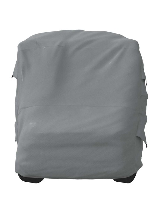 Asuntoauton päälliset harmaa 570x235x275 cm kuitukangas