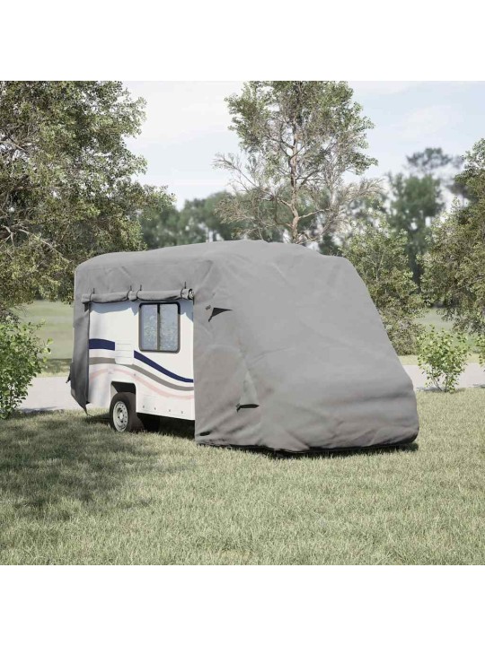 asuntoauton päälliset harmaa 610x235x275 cm kuitukangas