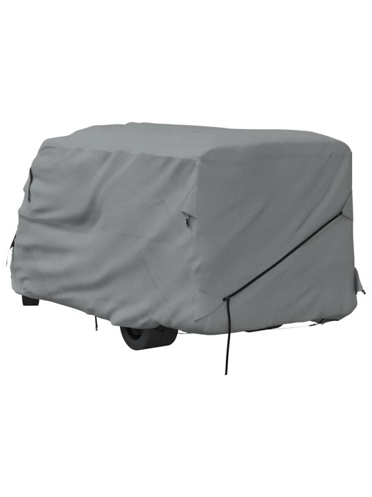 asuntoauton päälliset harmaa 610x235x275 cm kuitukangas
