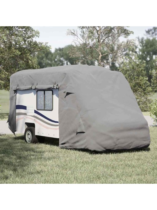 asuntoauton päälliset harmaa 610x235x275 cm kuitukangas