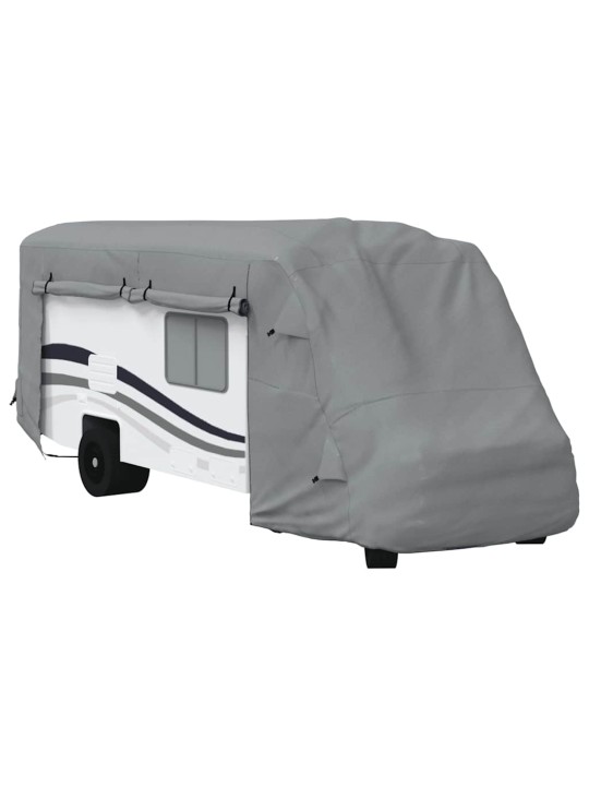Asuntoauton päälliset harmaa 660x235x275 cm kuitukangas