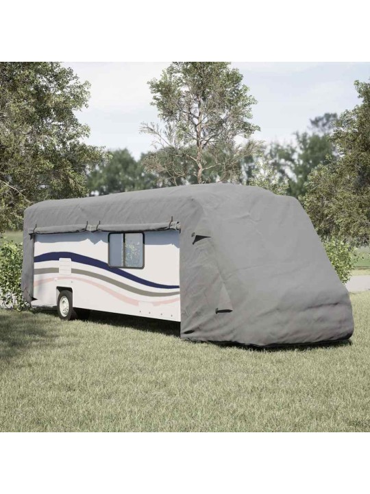 Asuntoauton päälliset harmaa 970x235x275 cm kuitukangas