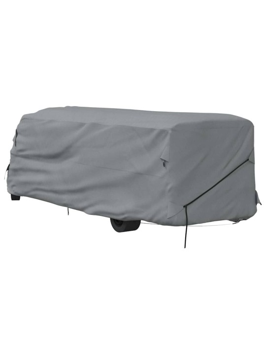 Asuntoauton päälliset harmaa 970x235x275 cm kuitukangas