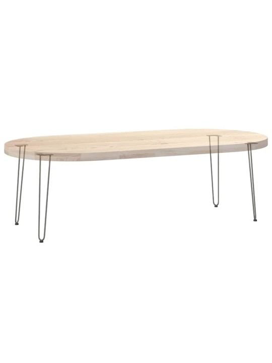 Konsolipöytien jalat, 4 kpl, luonnonvärinen teräs, 72 cm, täysteräs