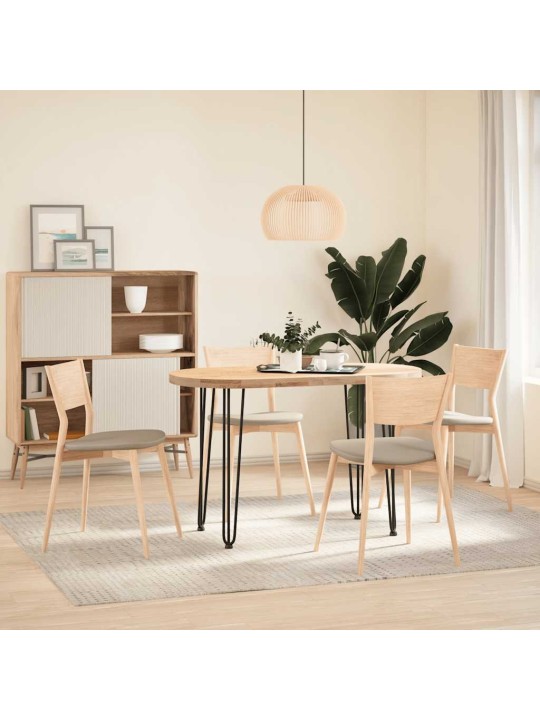 Konsolipöytien neulajalat, 4 kpl, musta, 72 cm, täysteräs