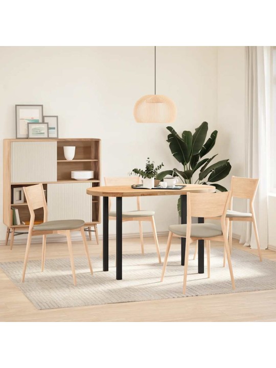 Konsolipöydän jalat 4 kpl musta 72-74 cm teräs
